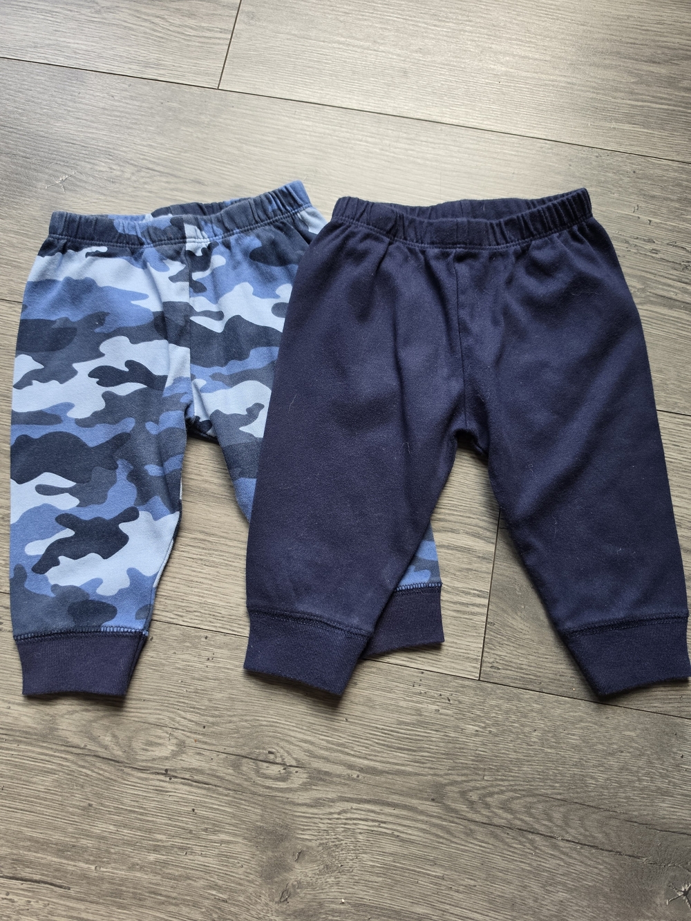 3/$6 Kids 2-Pack Navy & Blue Camo Jogger Pants
